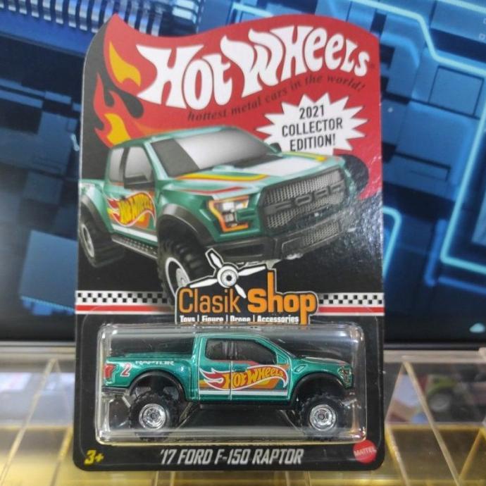 Hot Wheels Ford F Raptor Mail In Collector Edition Shopee