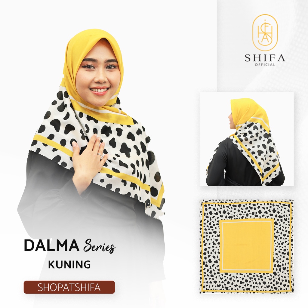 Shifa HIJAB DALMA Rectangular Veil Hijab With LASER CUT MOTIF