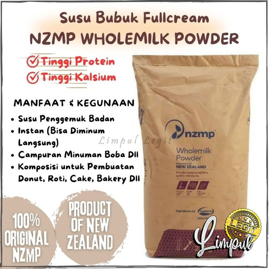 Nzmp Milk Flour Full Cream Milk Powder 250gr 100gr Anchor Milk Flour