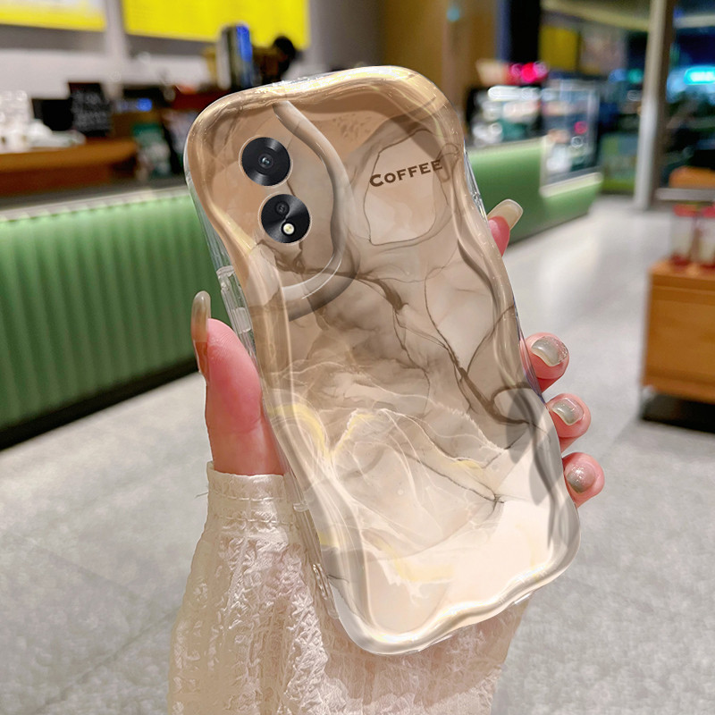 Casing Hp Oppo A Oppo A Oppo A X G Case Grain Pattern Art Marble