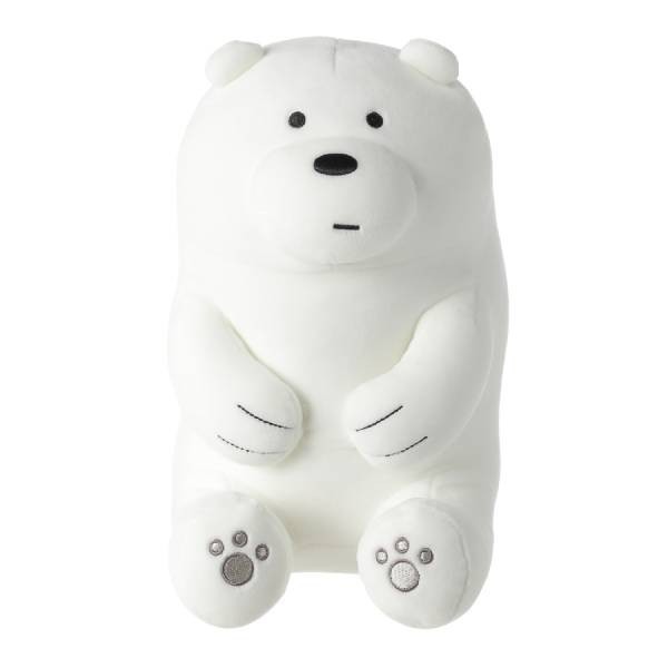 We Bare Bears Lovely Sitting Plush Toy Ice Bear Shopee Philippines