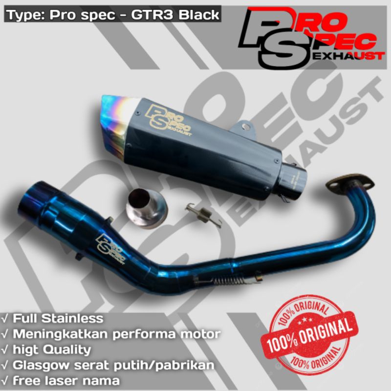 Click Nmax Aerox Pcx Lexy Mio Racing Exhaust Beat Original Pro Spec