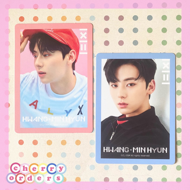 Wanna One Hwang Minhyun Photocard X To Be One Shopee Philippines