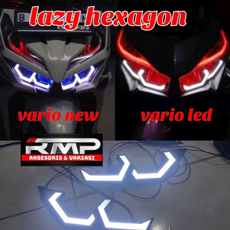 Lazy Vario Eyebrow Lights New And Vario Led Old Hexagon