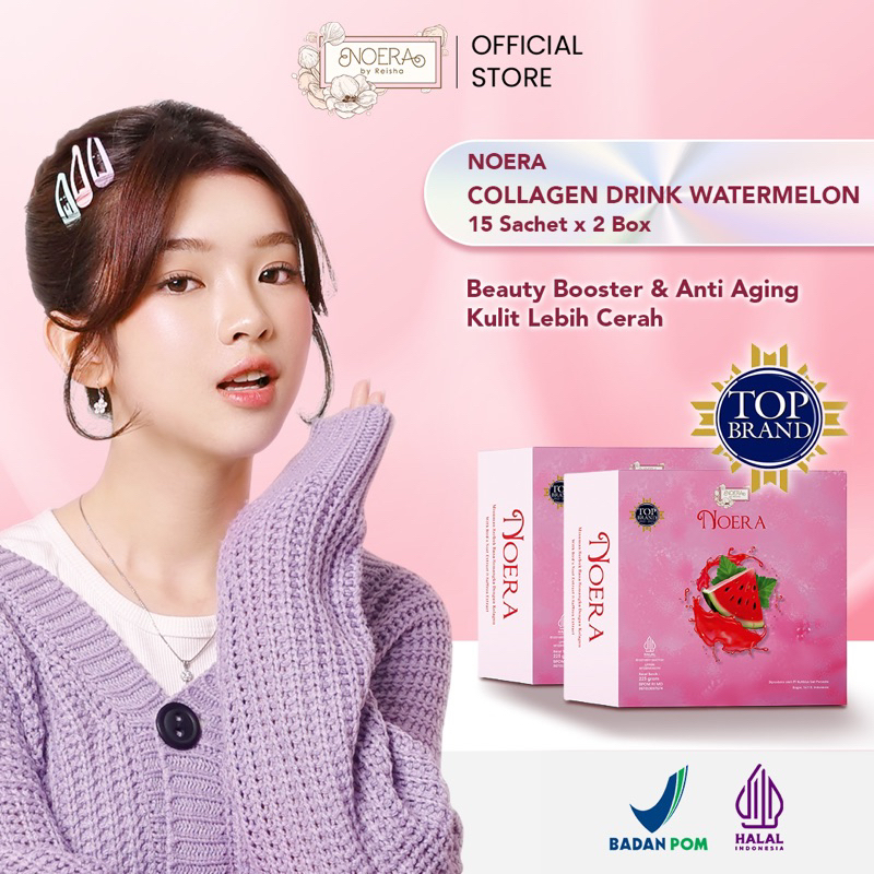 Bundle Package Noera Collagen Drink Watermelon With Birdnest And