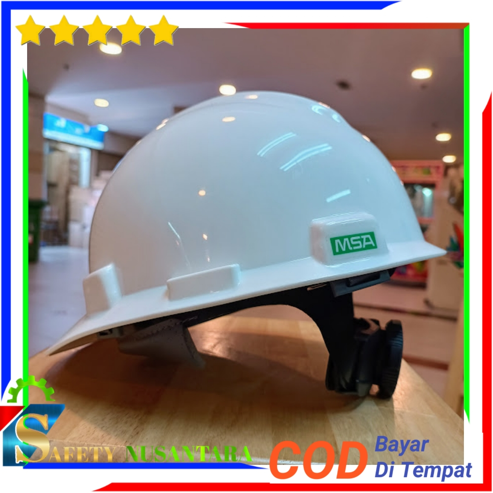 Putih Lokal Msa Safety Helmet Original Ansi Inner Fastrack Swivel Msa