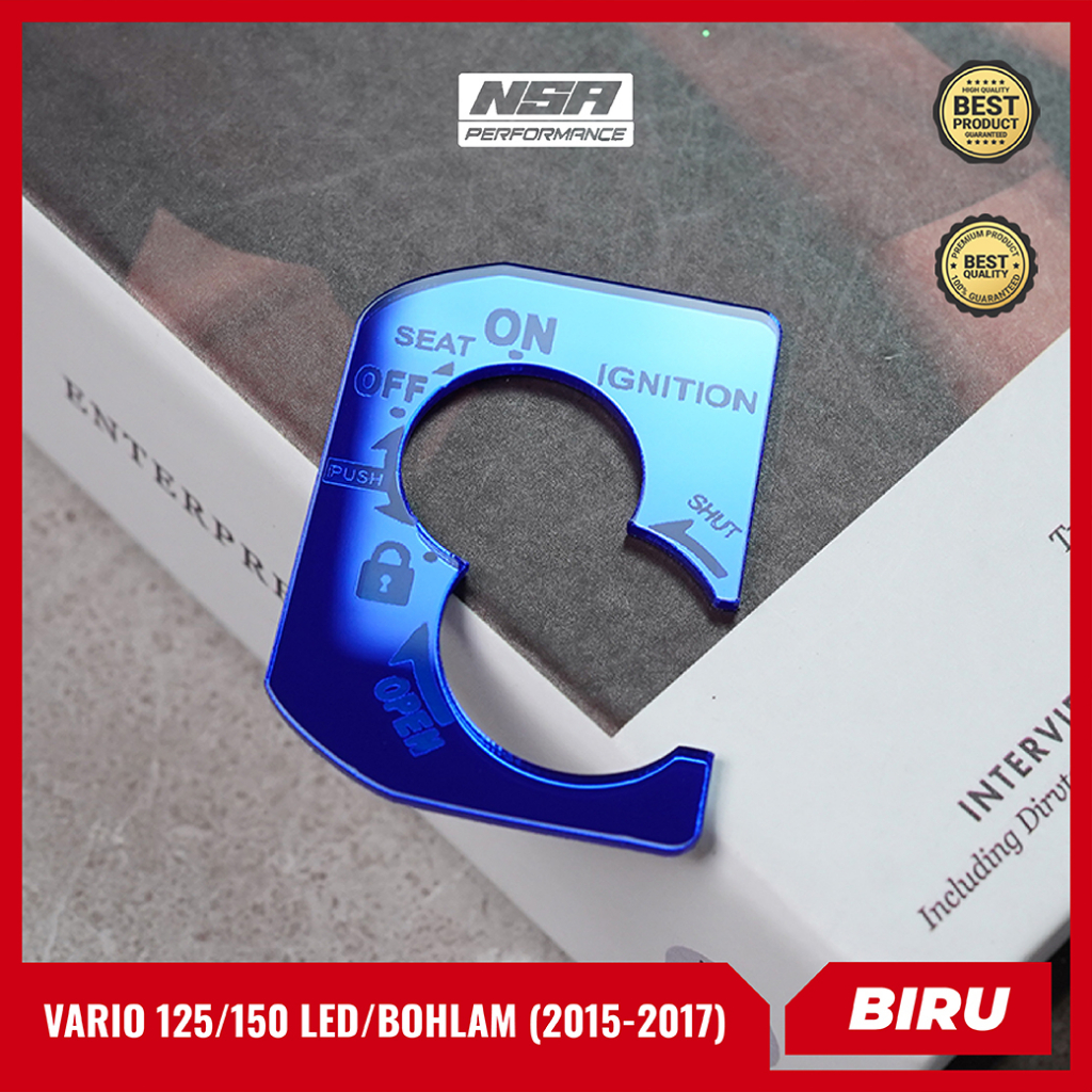 Nsa Key Emblem Vario Contact Acrylic Key Cover Honda Vario Vario