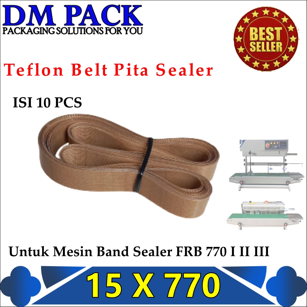 Sealer Tape X Contents Pcs Teflon Belt Continuous Band Sealer