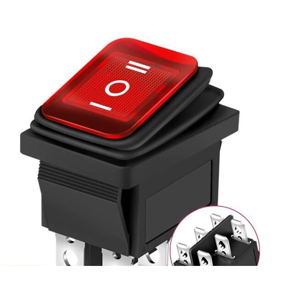 On Off On Power Toggle Switch Pin V Dc Mayitr Led Waterproof Switch