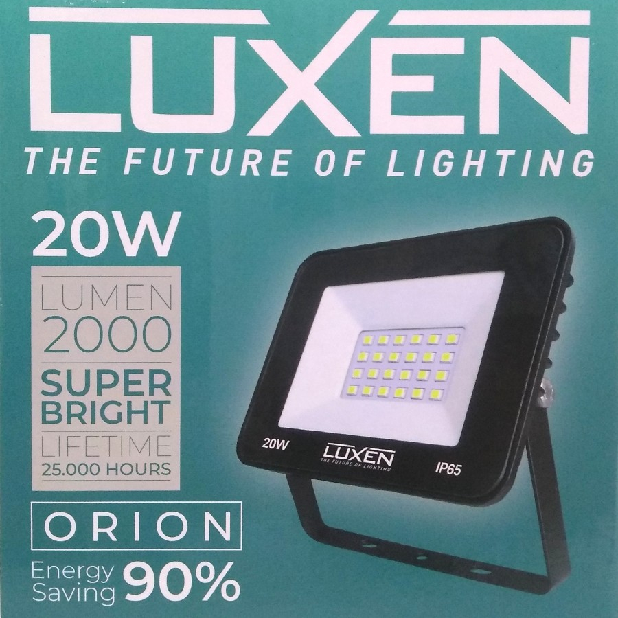 Garden Flood Light LED 100W IP65 LUXEN Orion Shopee Philippines