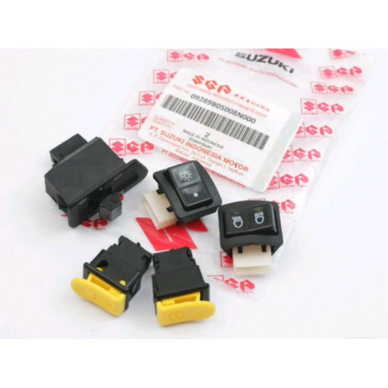 TOMBOL Suzuki Switch Button SET 5pcs Functions A1 B10 Starter