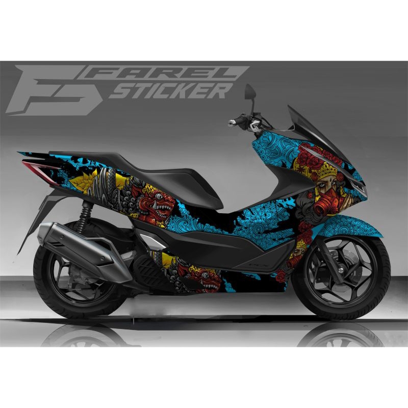 Sticker Decal Variation Honda PCX 150 160 Full Body Striping Variation