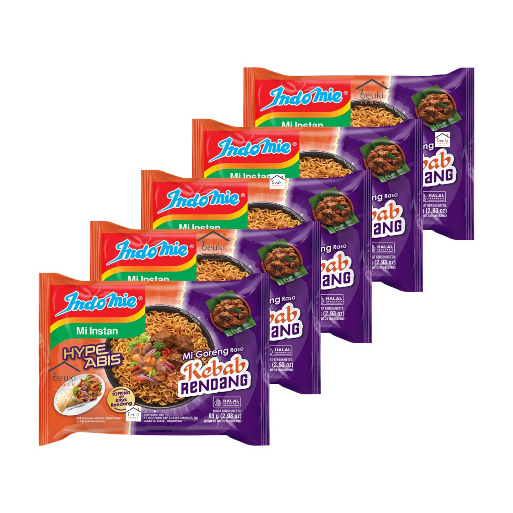 Indomie Kebab Rendang Hype Abis Instant Noodles Fried Shopee Philippines