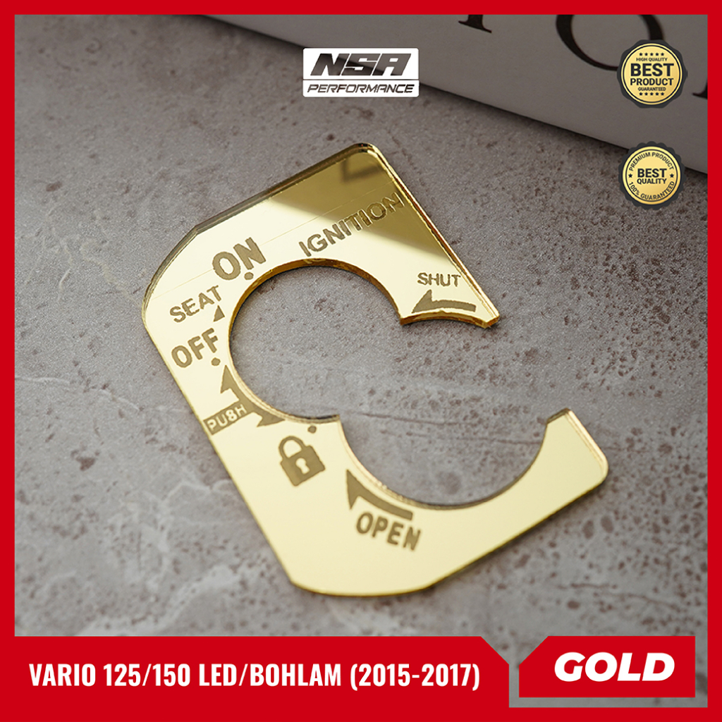 Nsa Key EMBLEM VARIO Contact Acrylic Key COVER HONDA VARIO 125 VARIO