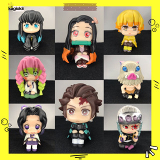 Figure Demon Slayer Chibi Nendoroid Tanjiro Nezuko Zenitsu Kanroji