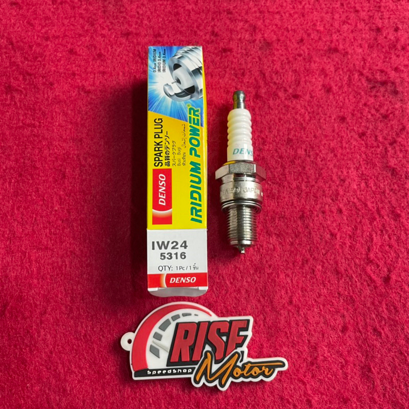 Denso IRIDIUM IW24 NINJA 150 Spark Plug 2 Stroke SATRIA 2 Stroke