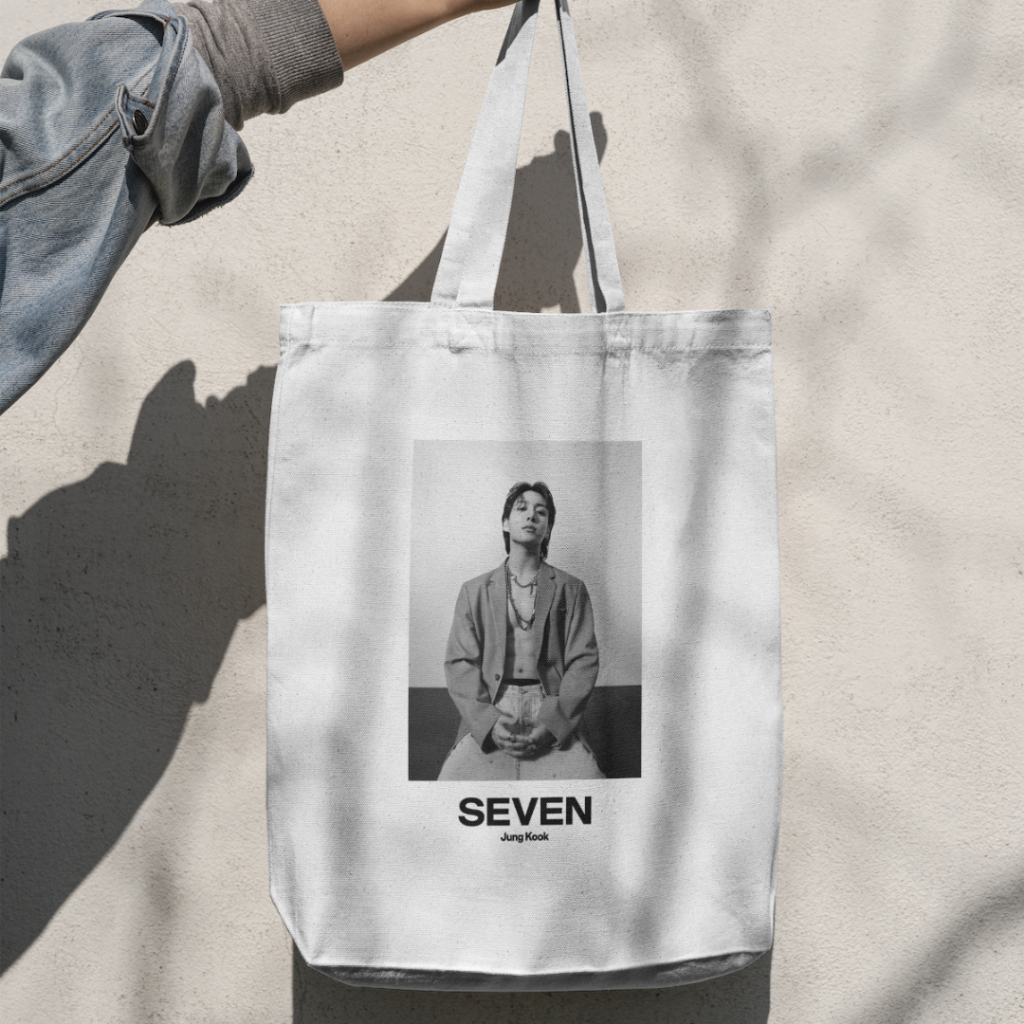 Totebag Canvas Totebag Unofficial Bts Jungkook Tote Bag Unofficial Bts