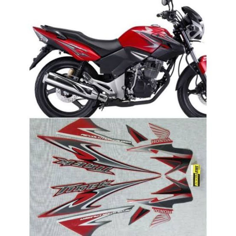 Honda Tiger Revo Stripping Stripping Sticker Shopee Philippines