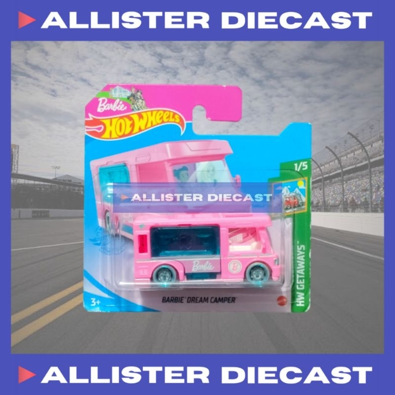 Hot Wheels Barbie Dream Camper Shortcard Hot Wheels Barbie Dream Camper