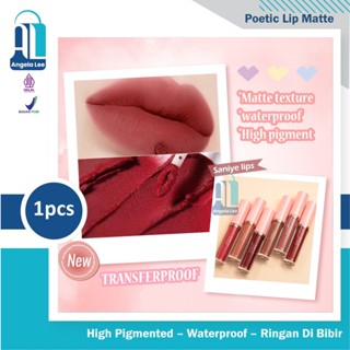 Saniye Transferproof Lip Matte High Pigmented Lightweight On Lips