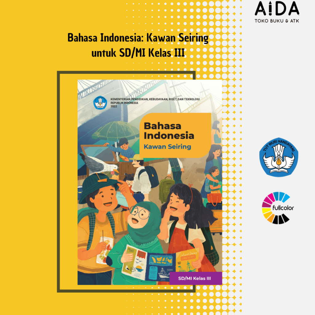 Education Book Merdeka SD Curriculum Indonesian Language Class 3