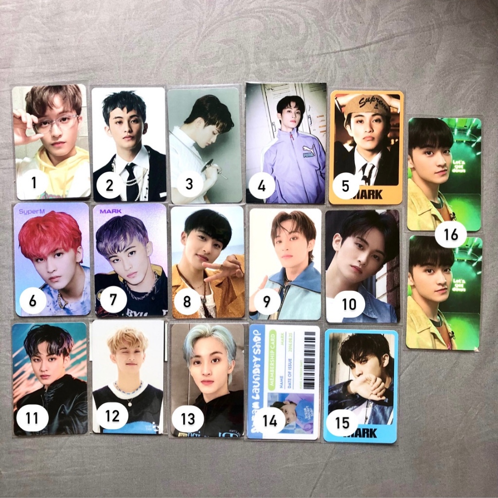 Photocard Mark Lee Nct Dream 127 Superm Pc Nct Mark Dilan Laundry