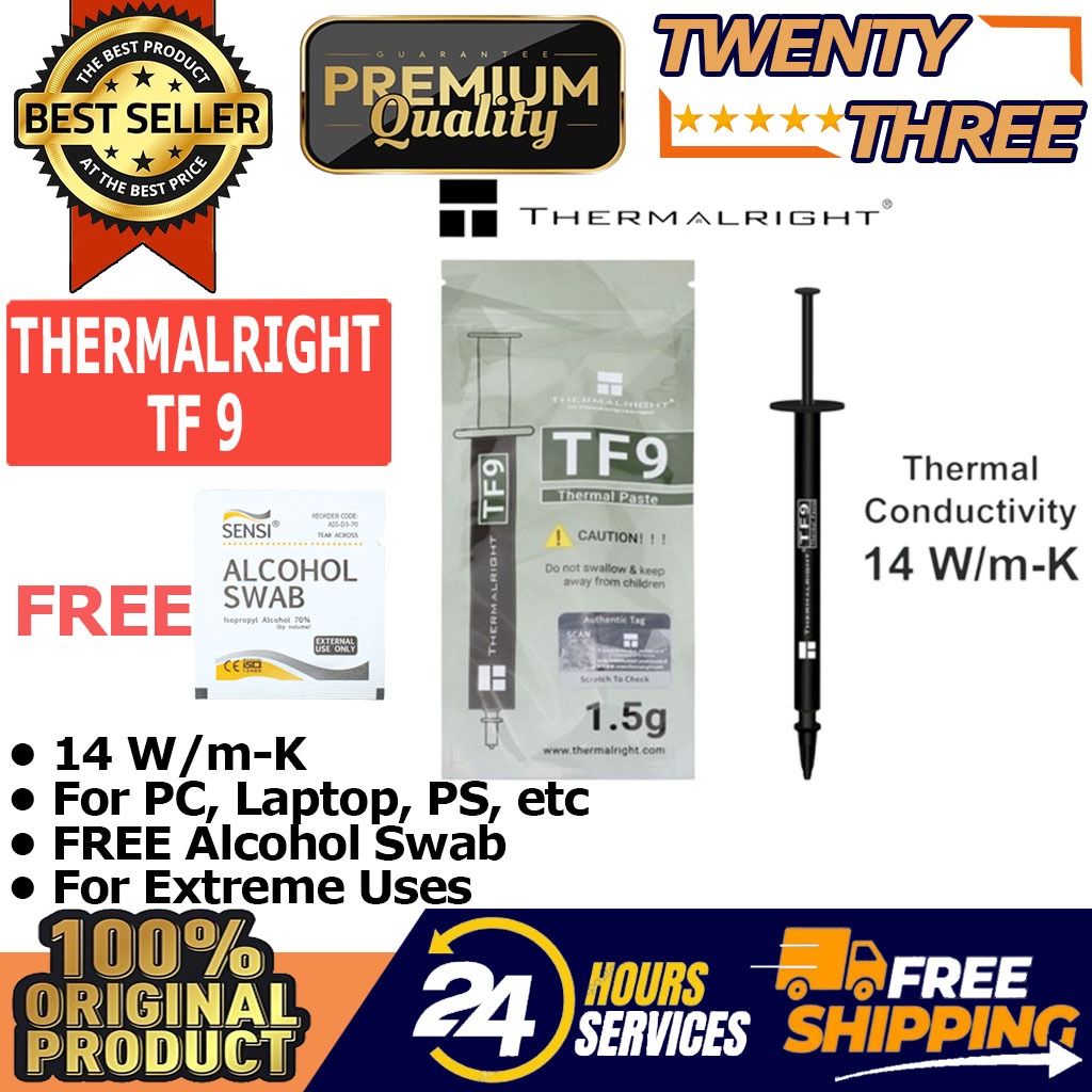 Thermalright TF9 Thermal Paste 1 5 Gram Paste Grease Laptop CPU VGA GPU