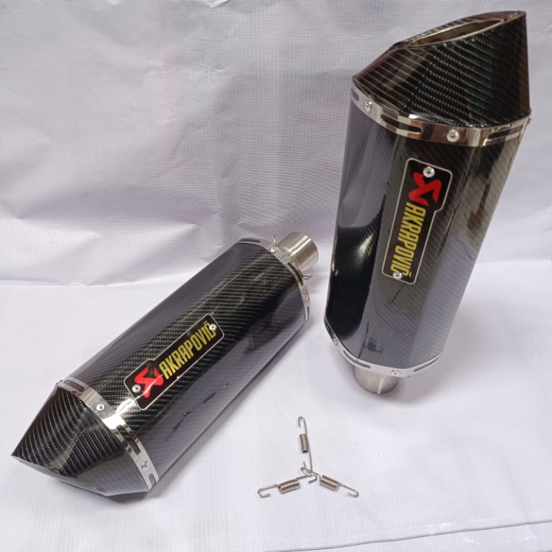 Akrapovic Ninja 250fi Mono Carburetor Racing Exhaust Cylinder Cbr 150r