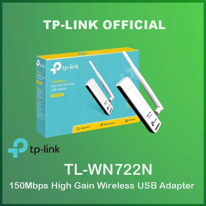 Tp Link Tl Wn N Tplink Mbps High Gain Wifi Wireless Usb Adapter