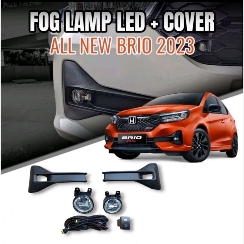 Hitam All New Brio Fog Lamp Fog Lamp Car Fog Lamp Bumper