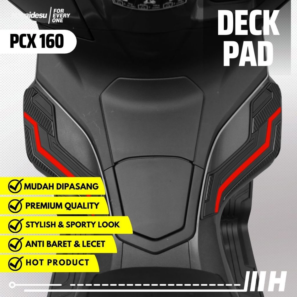 Pcx 160 Body Protector Deck Pad Hayaidesu Shopee Philippines