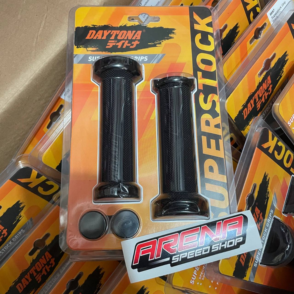 Handgrip Grip Handfat Daytona Superstock Universal Black Shopee