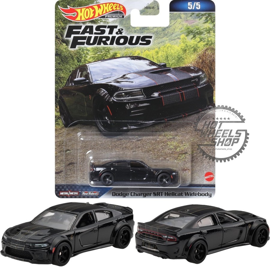 Hot Wheels Dodge Charger Srt Hellcat Widebody Fast Furious Premium