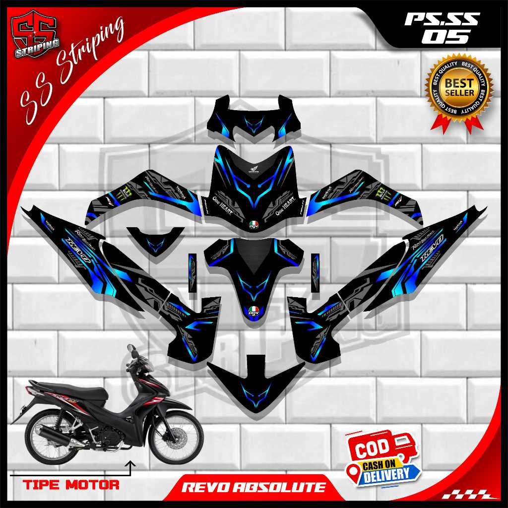 Revo Absolute Full Body Sticker Decal Revo Absolute Full Body Sticker