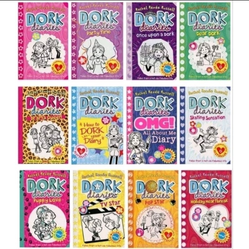 Dork Diaries By Rachel Renee Russell Books Collection Set Puppy