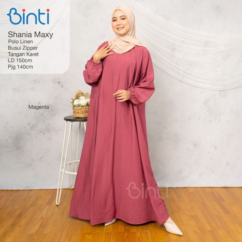 Shania Maxy By Binti Gamis Jumbo Terbaru Ld Dres Women Jumbo Gamis