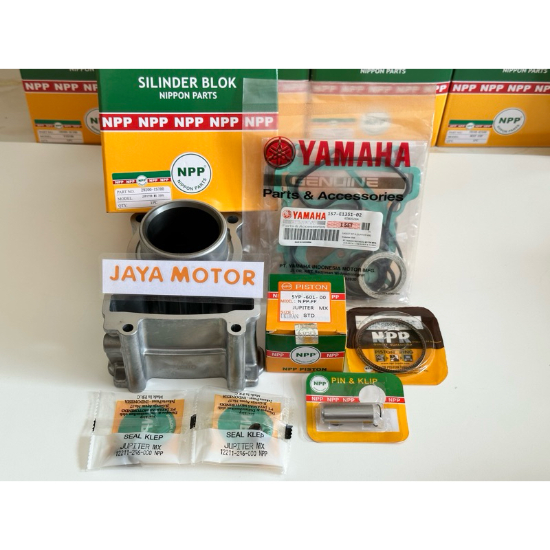 Package Block Piston Boring Cylinder Plus Piston Kit Jupiter MX Lama MX