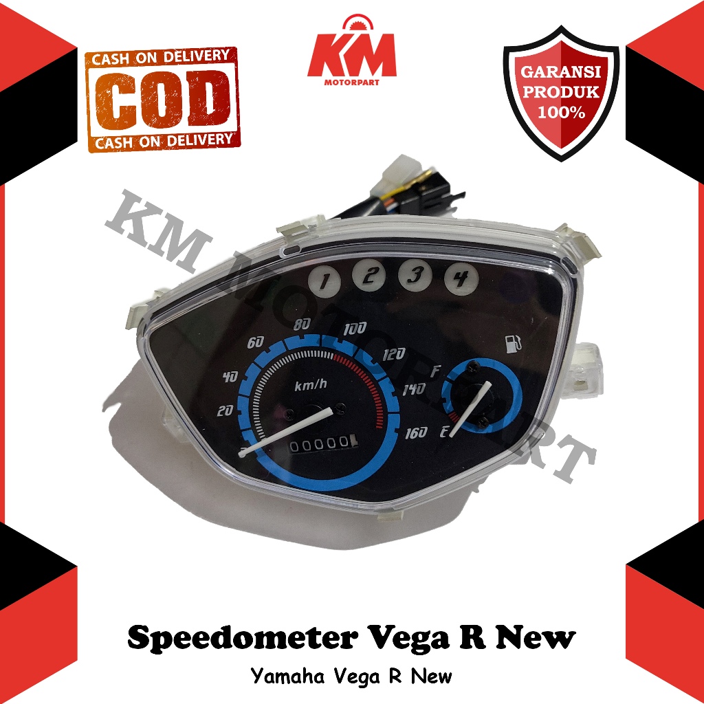 Speedometer Vega R New Speedo Kilometer Assy Yamaha Set Shopee