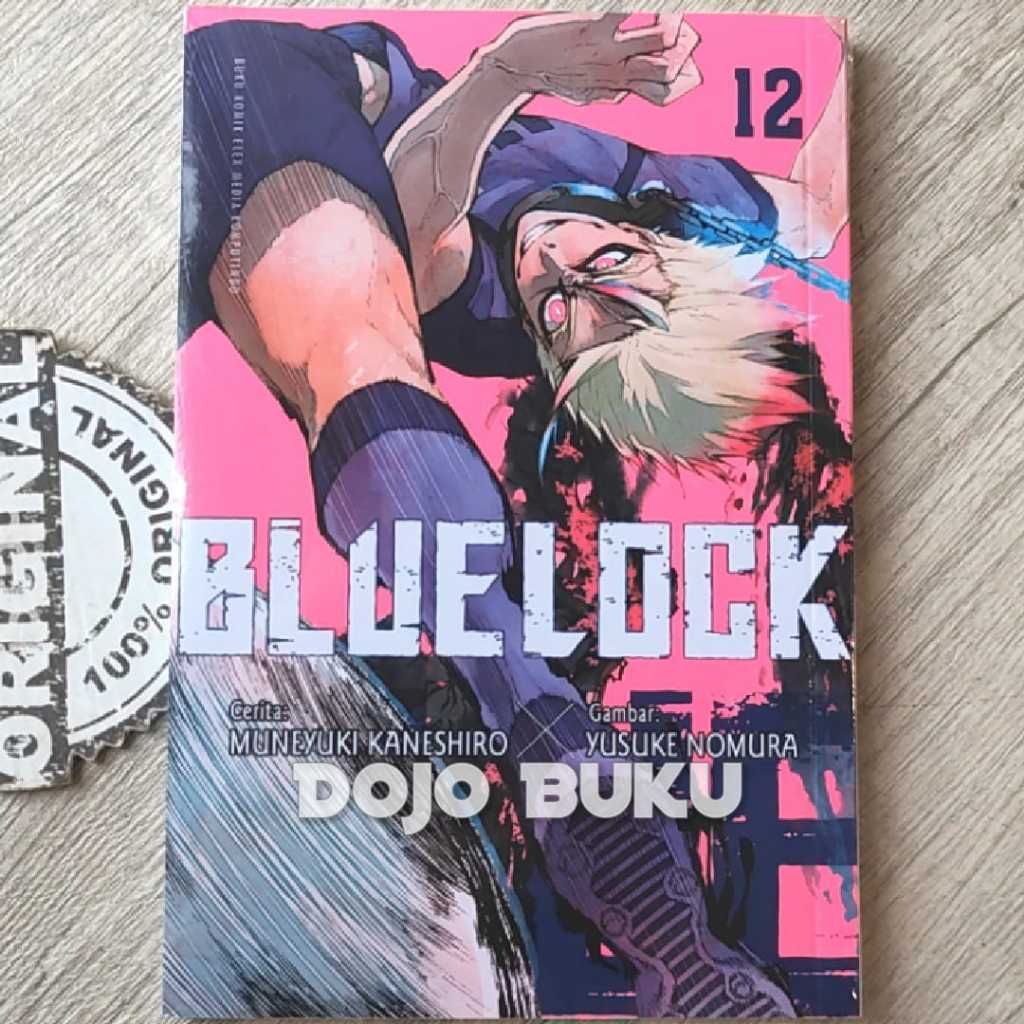 Comic Blue Lock 12 By Muneyuki Kaneshiro Yusuke Nomura Shopee