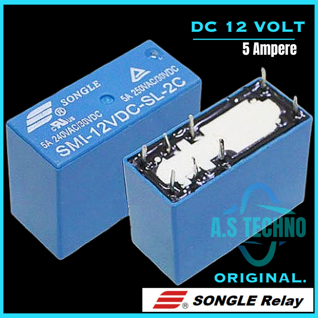 Relay Pcb Songle Pole Pin Dpdt C V Dc A Compatible Omron G R