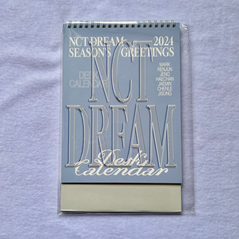 Sharing SEASON GREETING 2024 NCT DREAM MARK RENJUN JENO HAECHAN JAEMIN