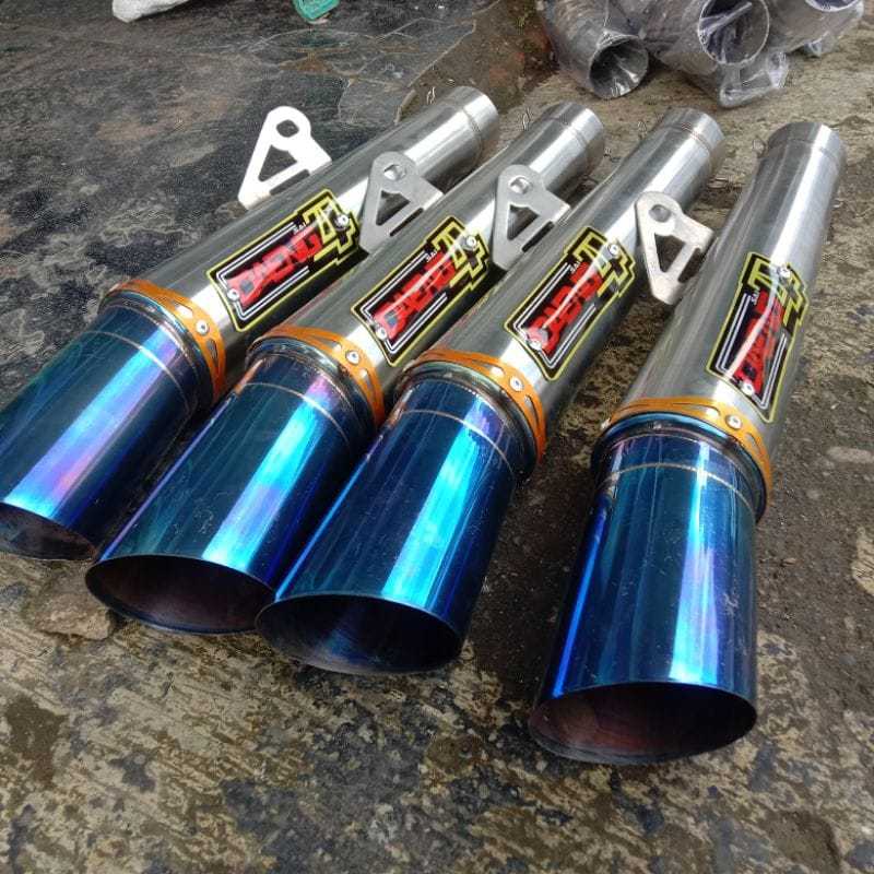 New Canister Exhaust Daeng Sai Nlk Kou Mahachai Power Exhaust Mm