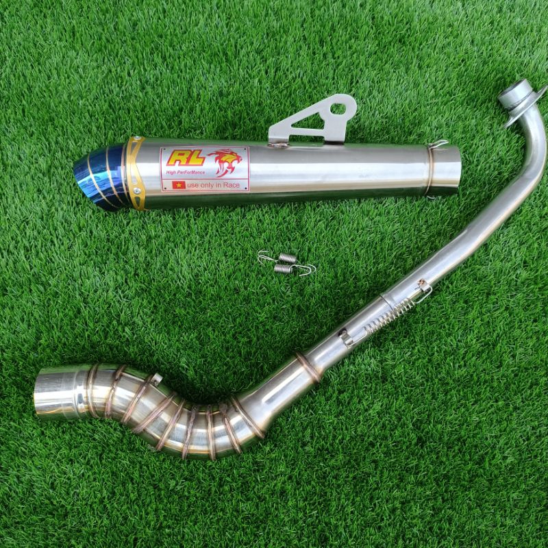 Red Leo Exhaust Pipe Muffler For Wave 110 125 Ex5 Dash 110 125 Lagenda