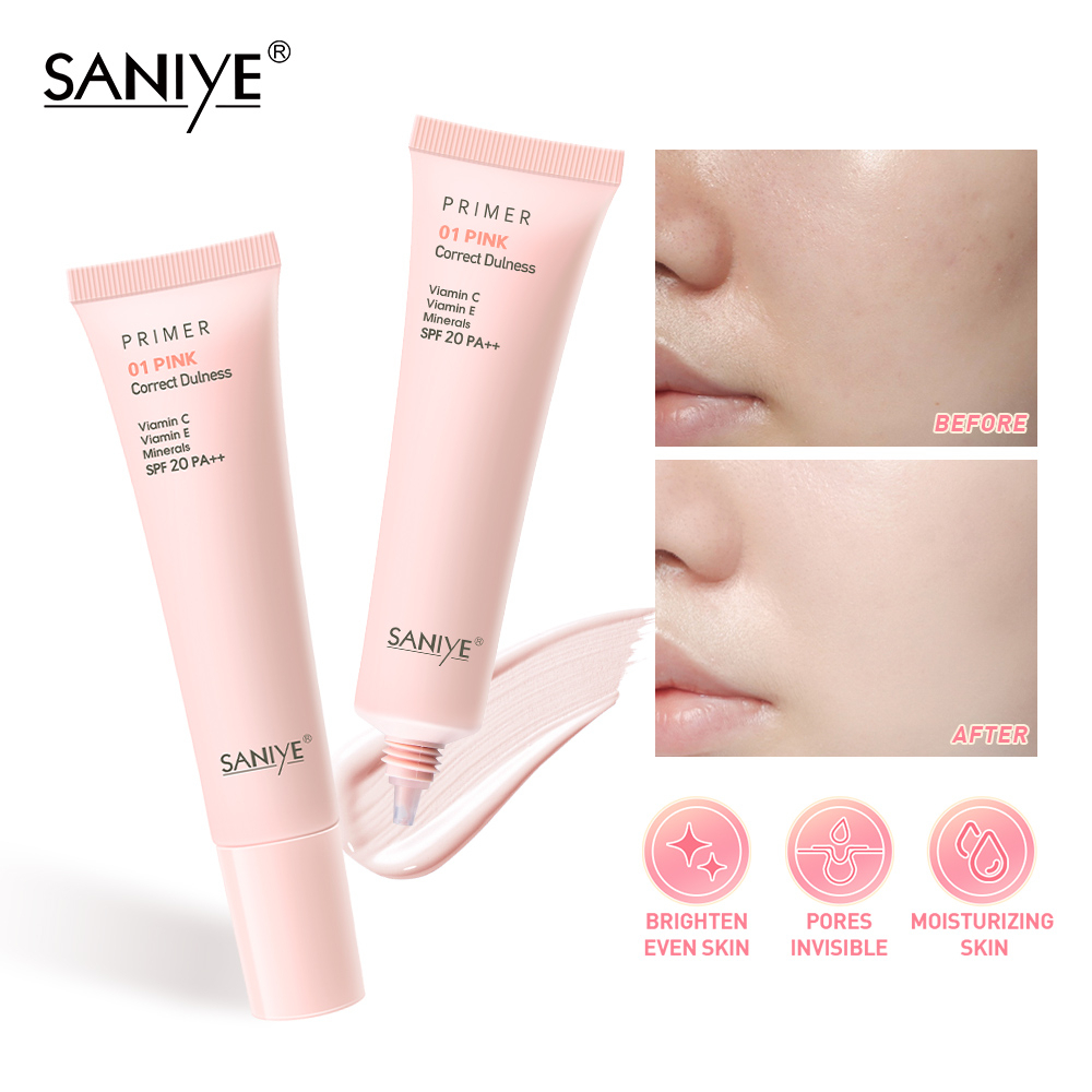 Ready SANIYE Primer Cream Invisible Pore Makeup Base All Day Matte Oil