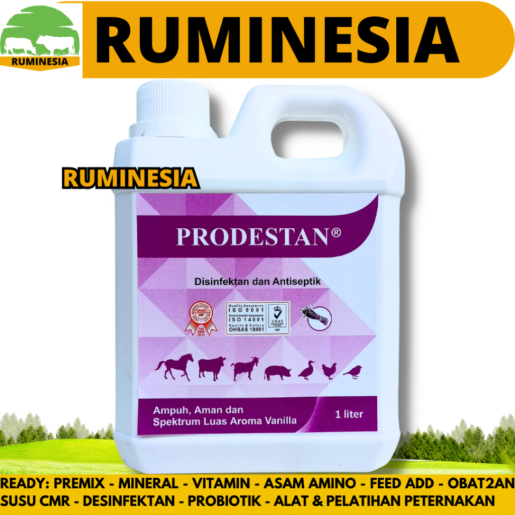 Prodestan Liter Cage Disinfectant Pmk Disinfectant Vanilla Aroma