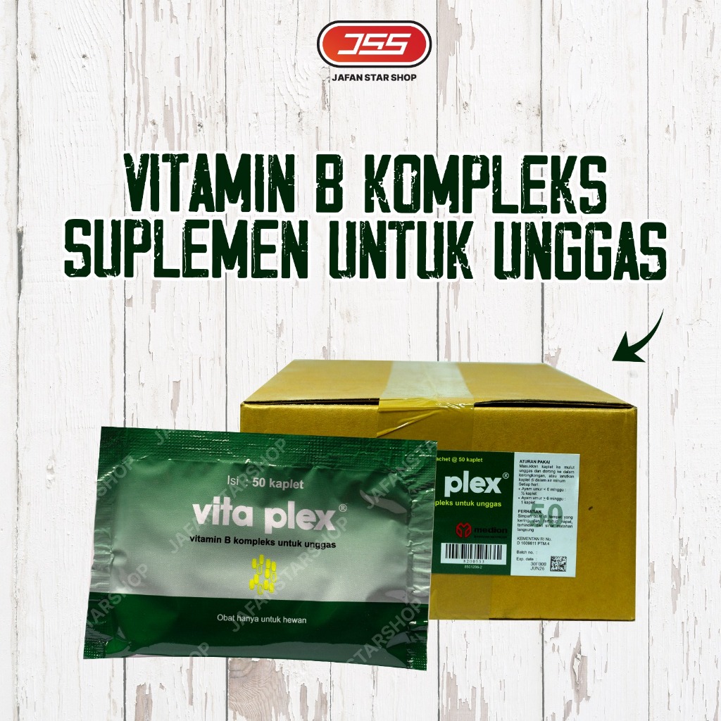 Vita Plex Sachet Contains Capslets Vitamin B Complex Vitaplex