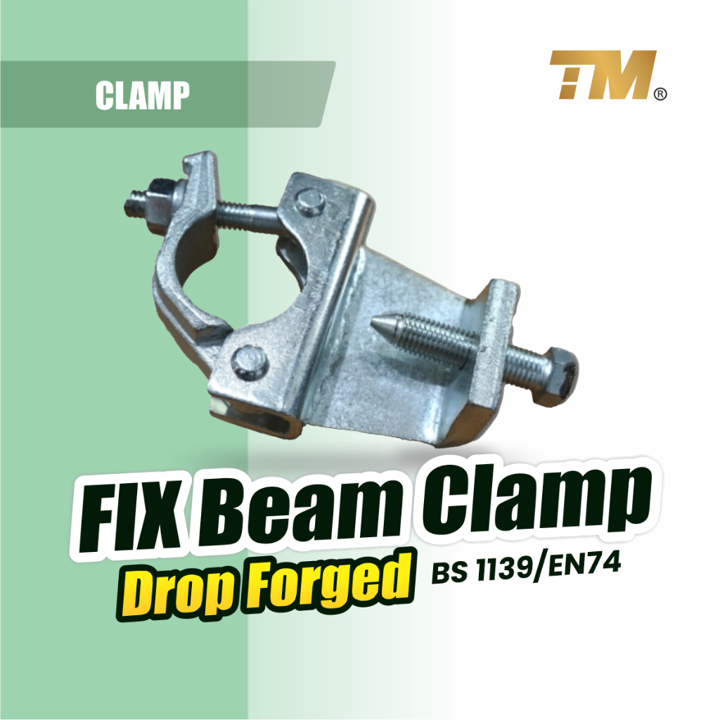 Girder Fix Swivel Beam Clamp Standard Bs For Pipe Type Scaffolding