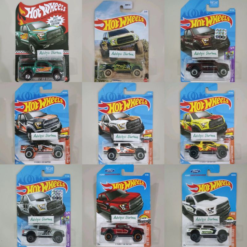 Hotwheels Hot Wheels 17 Ford F 150 F150 Raptor Factory Sealed Hw