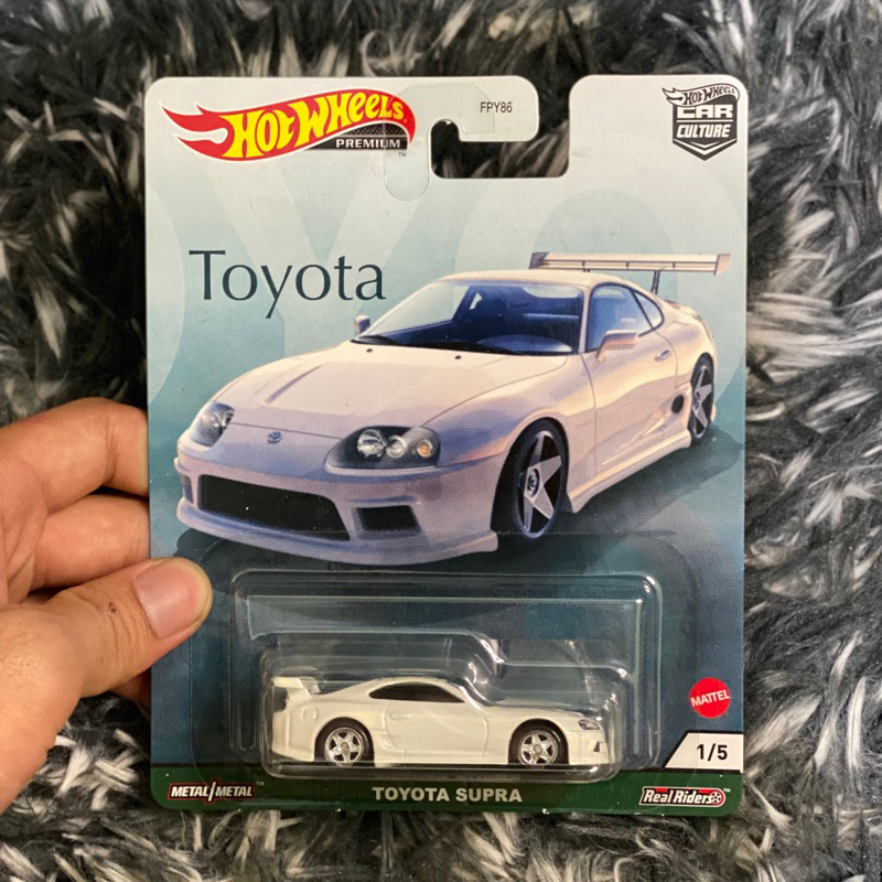 PUTIH Hot Wheels Premium Toyota Supra MK4 White Car Culture FREE