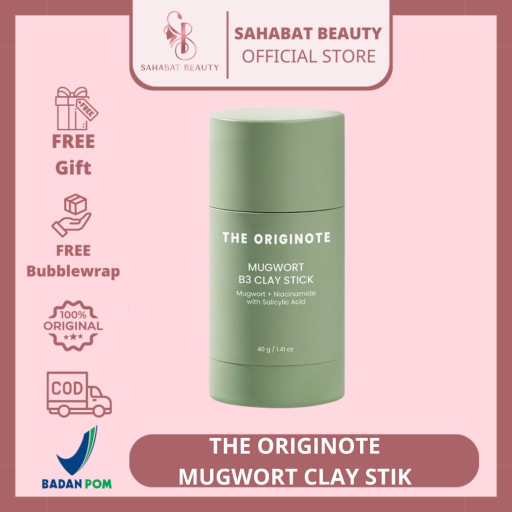 The Originote Mugwort B3 Clay Stick Mask Shopee Philippines